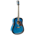 Pack Solojam Guitarra Acústica + Acessórios (Azul) - MAX 2