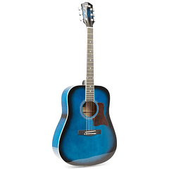 Pack Solojam Guitarra Acústica + Acessórios (Azul) - MAX