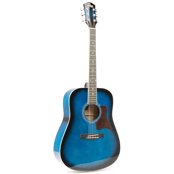 Pack Solojam Guitarra Acústica + Acessórios (Azul) - MAX 2