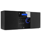 Sistema Hi-Fi Metz 30W Bluetooh/CD/DAB+/FM/USB (Preto) - AUDIZIO 1