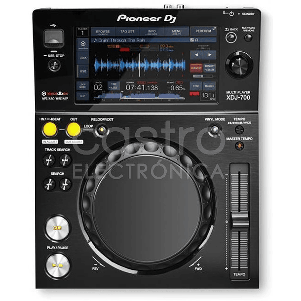 Leitor DJ Profissional XDJ-700 - Pioneer 1