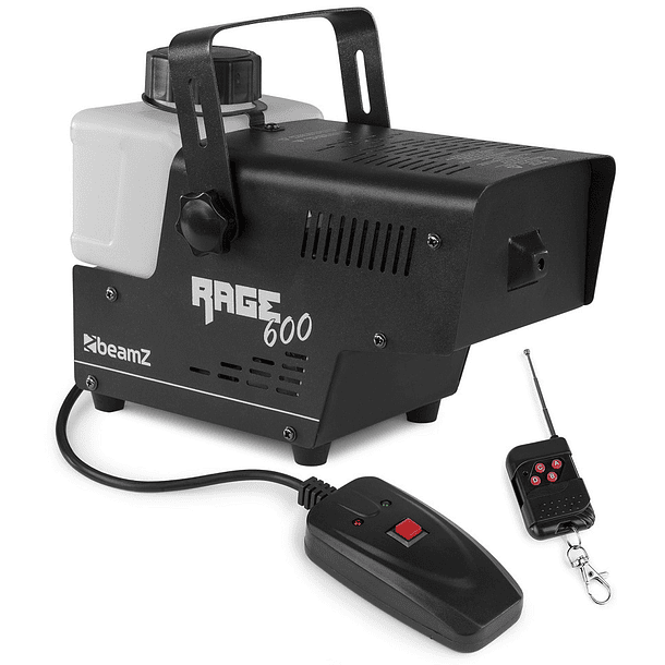 Máquina de Fumo 600W c/ Comando sem Fios (RAGE 600) - beamZ 1