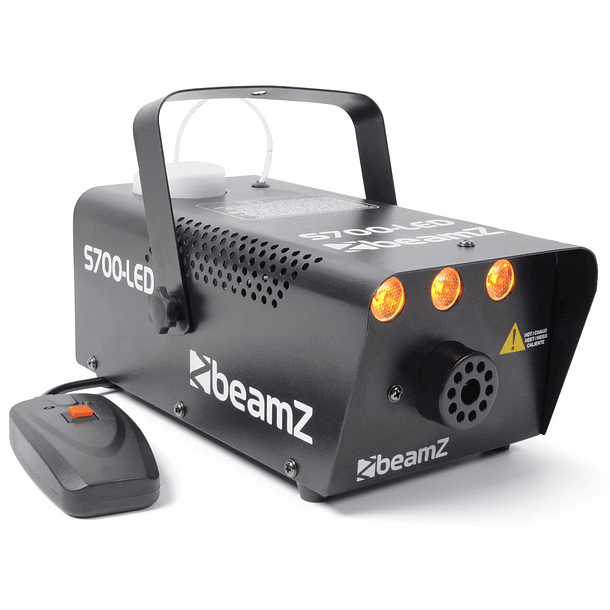 Máquina de Fumos 700W c/ Efeito Fogo em LED (S700-LED) - beamZ 1