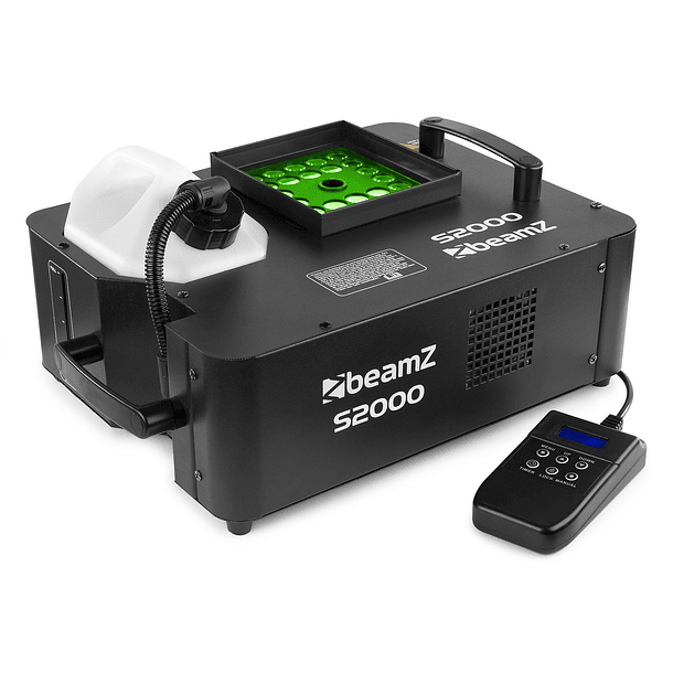 Máquina de Fumos 1800W DMX c/ 6 LEDs RGBW e Controlador Temporizado (RAGE 1800LED) - beamZ 3