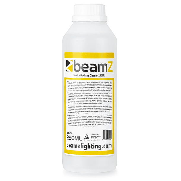 Líquido de Limpeza p/ Máquina de Fumos (250ml) - beamZ 1