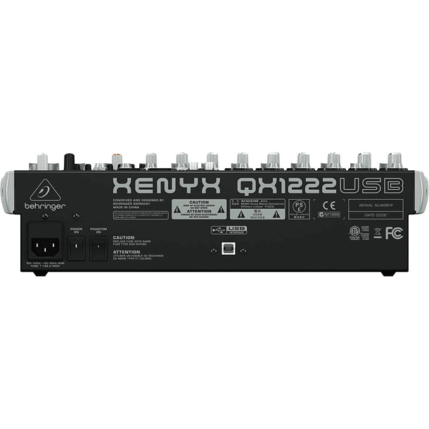Mesa de Mistura 16 Canais c/ USB - Behringer 2