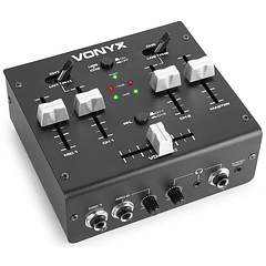 Mesa de Mistura Stereo 3 Canais DJ/USB (VDJ2USB) - VONYX