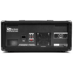 Mesa de Mistura Amplificada 8 Canais 800W c/ USB/MP3/AUX/BLUETOOTH (PDM-C805A) - Power Dynamics