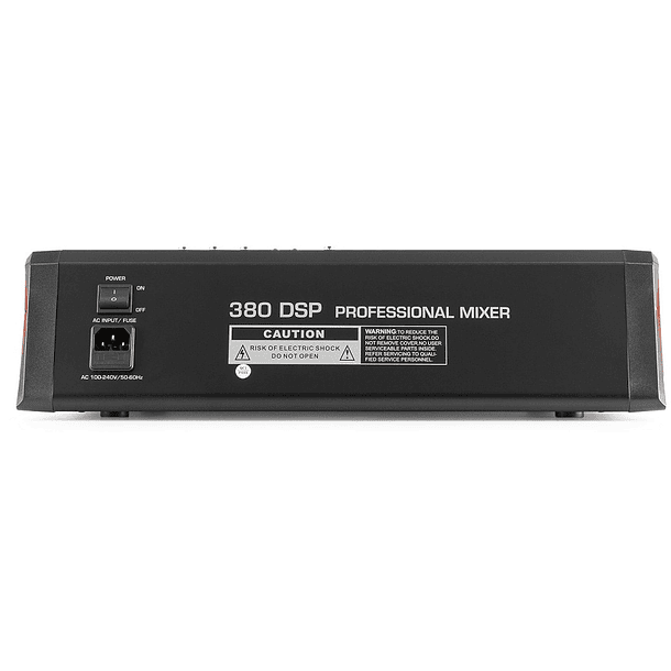 Mesa de Mistura Amplificada 8 Canais 800W c/ USB/MP3/AUX/BLUETOOTH (PDM-C805A) - Power Dynamics 3