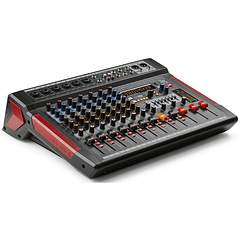 Mesa de Mistura 8 Canais c/ USB/BT/DSP (PDM-T804) - Power Dynamics