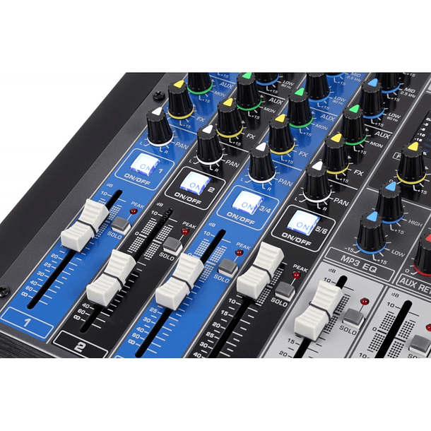 Mesa de Mistura Profissional 16 Canais c/ USB/MP3/BLUETOOTH (PDM-S1604) - Power Dynamics 4