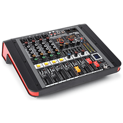 Mesa de Mistura Amplificada 4 Canais 400W c/ USB/MP3/BLUETOOTH (PDM-M404A) - Power Dynamics