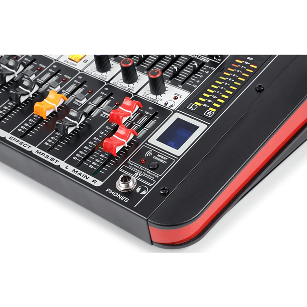 Mesa de Mistura Amplificada 4 Canais 400W c/ USB/MP3/BLUETOOTH (PDM-M404A) - Power Dynamics 4