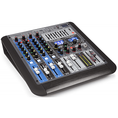 Mesa de Mistura Profissional 6 Canais c/ USB/MP3/BLUETOOTH (PDM-S604) - Power Dynamics