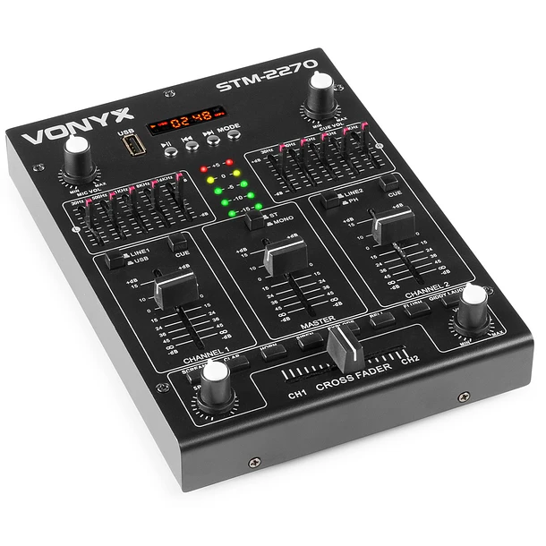 Mesa de Mistura 4 Canais com Efeitos USB/SD/MP3/BLUETOOTH (STM2270) - VONYX 2