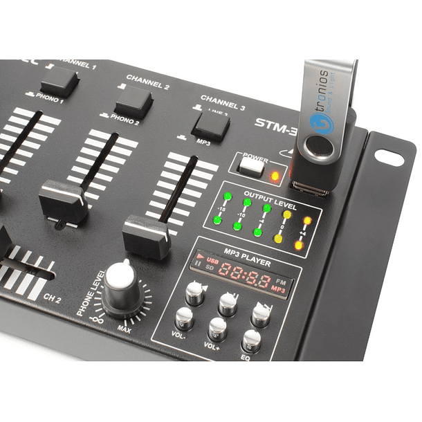 Mesa de Mistura 4 Canais com Efeitos USB/SD/MP3/BLUETOOTH (STM2270) - VONYX 3