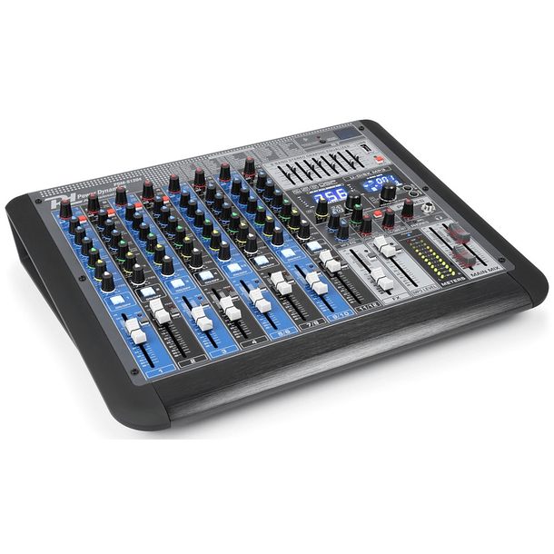 Mesa de Mistura Profissional 12 Canais c/ USB/MP3/BLUETOOTH (PDM-S1204) - Power Dynamics 1