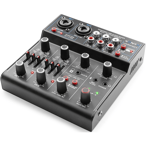 Mesa de Mistura 4 Canais com USB Audio (VMM401) - VONYX 2