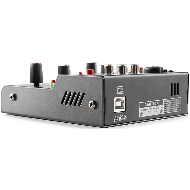 Mesa de Mistura 2 Canais com USB Audio (VMM201) - VONYX 4