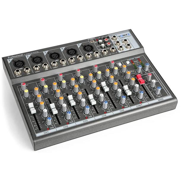 Mesa de Mistura 7 Canais c/ USB/SD/MP3 (VMM-F701) - VONYX 2