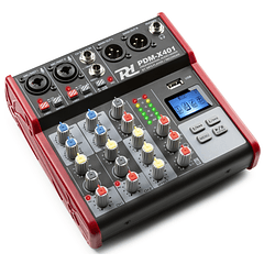 Mesa de Mistura 4 Canais c/ USB BLUETOOH (PDM-X401) - Power Dynamics