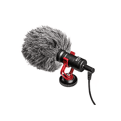 Microfone Universal Compacto (Preto) - BOYA