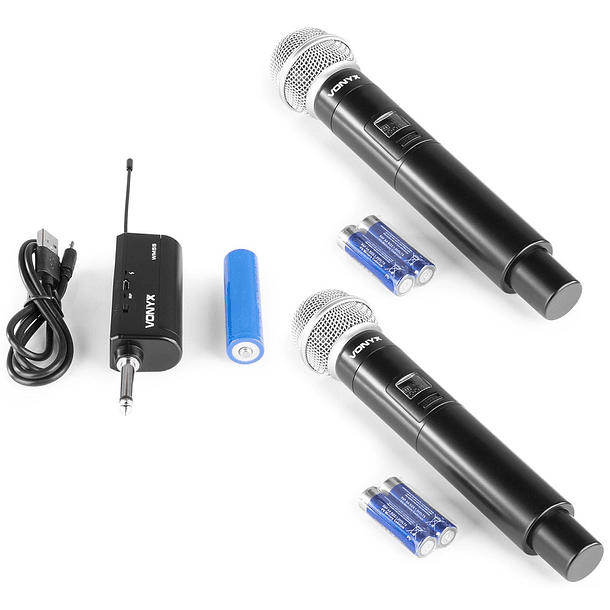 Pack 7x Microfones + Acessórios p/ Baterias - ALCTRON 2