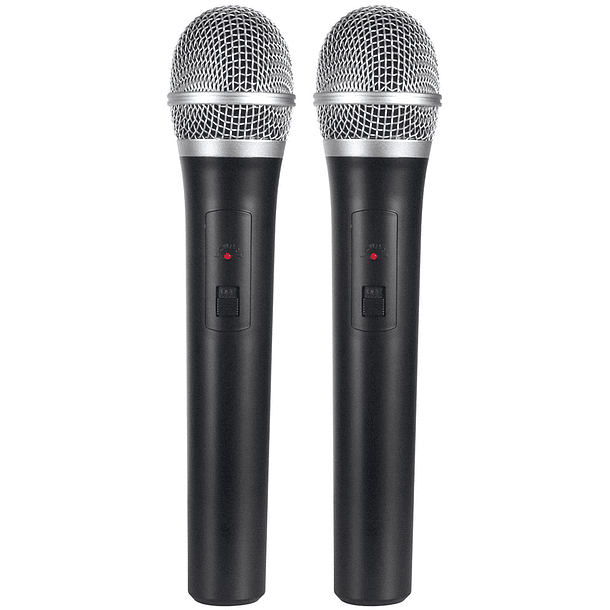 Central 2 Microfones Mão VHF 2 Canais s/ Fios (STWM712) - VONYX 4