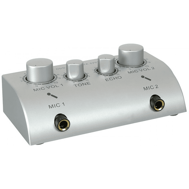 Controlador Karaoke p/ 2 Microfones (AV430) - Skytronic 2