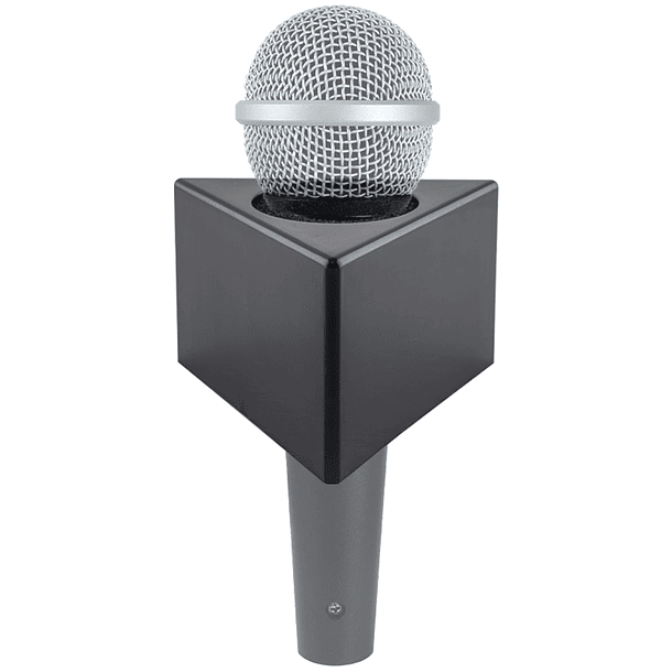 Triângulo p/ Microfone de Mão (Preto) - FONESTAR 1