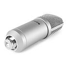 Microfone Condensador USB de Estúdio c/ Suporte Dobrável (CMS300S) Titânio - VONYX 4