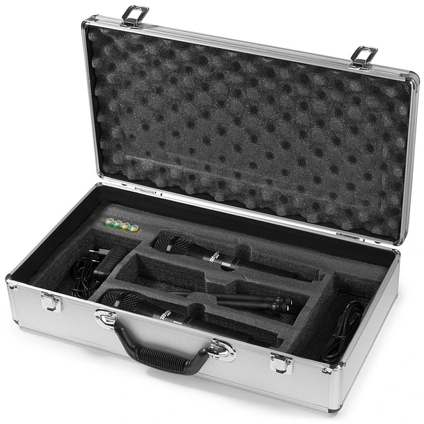 Central 2 Microfones de Mão UHF Digital 20 Canais s/ Fios (PD632H) - Power Dynamics 3