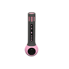 Microfone Bluetooth4.1 c/ Coluna 3W AUX (Rosa) - DENVER 1