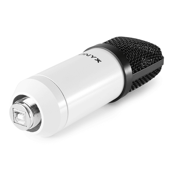 Microfone Condensador USB de Estúdio (CM300W) Branco - VONYX 3