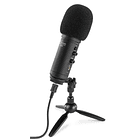 Pack Estúdio (Microfone Condensador + Suporte + Escudo Anti-Vento) - VONYX 3