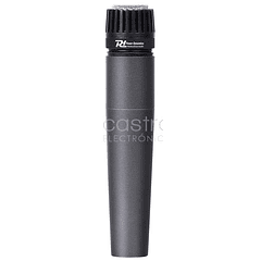 Microfone Dinamico Profissional para Instrumentos c/ Mala e Acessórios (PDM57) - Power Dynamics