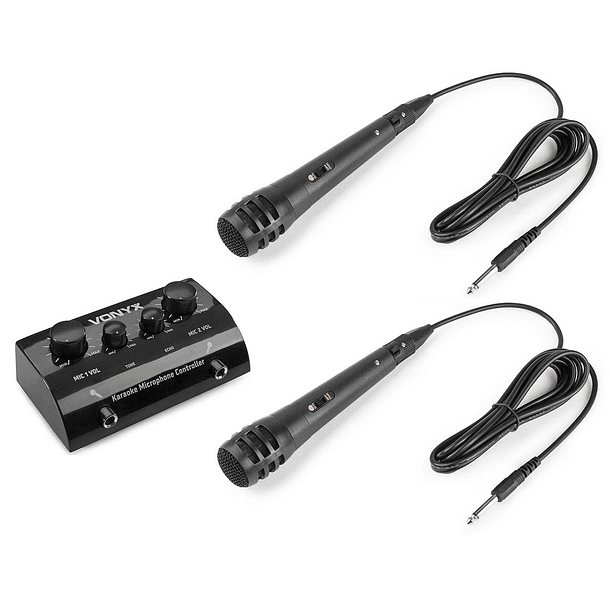 Controlador Karaoke p/ 2 Microfones (AV430B) - VONYX 1