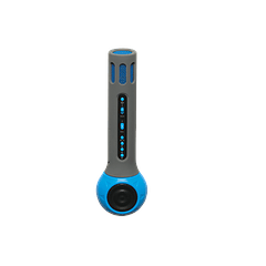 Microfone Bluetooth4.1 c/ Coluna 3W AUX (Azul) - DENVER