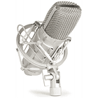 Microfone de Estúdio Condensador (CM400) Cinza - VONYX 1