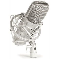 Microfone de Estúdio Condensador (CM400) Cinza - VONYX