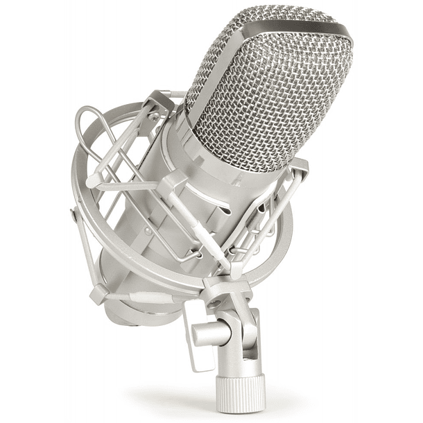 Microfone de Estúdio Condensador (CM400) Cinza - VONYX 1