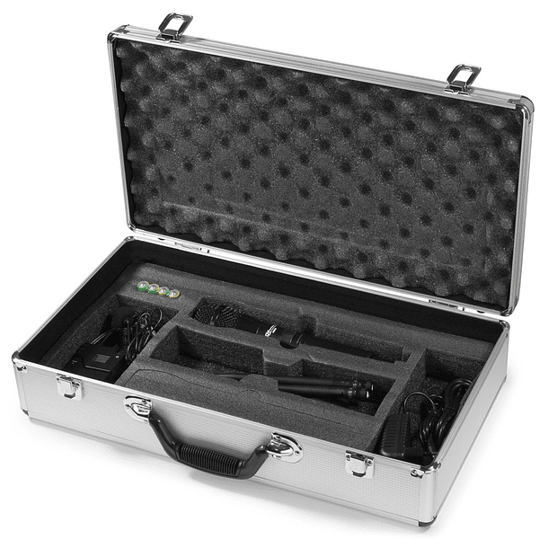 Central 2 Microfones UHF Digital 20 Canais (Mão e Cabeça) s/ Fios PD632C - Power Dynamics 4