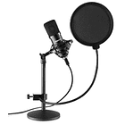 Microfone Condensador USB de Estúdio c/ Suporte de Mesa (CMTS300) - VONYX 1