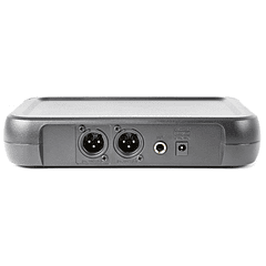 Central 2 Microfones VHF 2 Canais s/ Fios (Mão e Cabeça) WM512C - VONYX