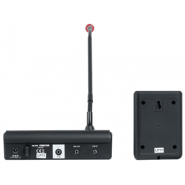 Microfone c/ Intercomunicador Bi-Direcional p/ Vidro - FONESTAR 3