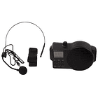 Microfone Headset c/ Coluna Amplificada, USB/SD e Radio FM - HQ POWER 1