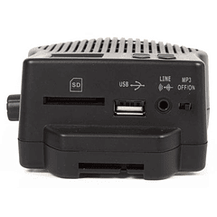 Microfone Headset c/ Coluna Amplificada, USB/SD e Radio FM - HQ POWER