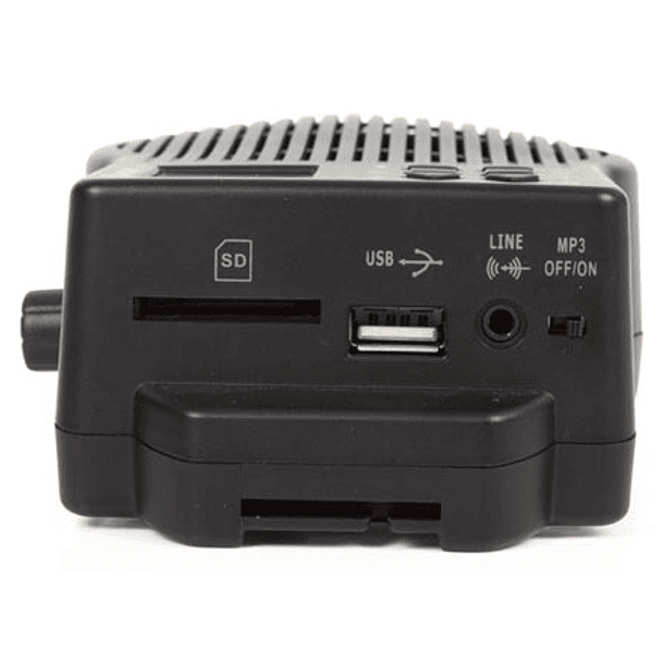 Microfone Headset c/ Coluna Amplificada, USB/SD e Radio FM - HQ POWER 2