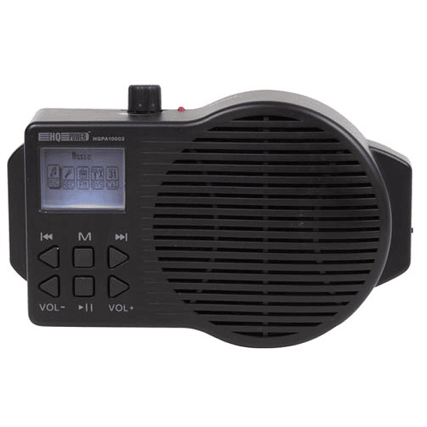 Microfone Headset c/ Coluna Amplificada, USB/SD e Radio FM - HQ POWER 4