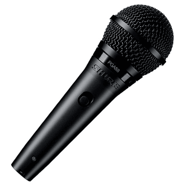 Microfone Dinâmico Cardiode Vocal (PGA 58) - SHURE 1
